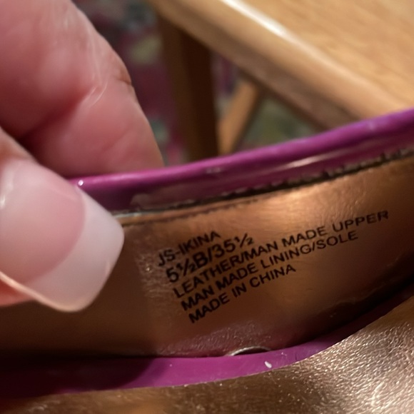Jessica Simpson Purple Heels - Picture 5 of 5